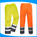 pu coating 300D oxford hi vis waterproof trousers